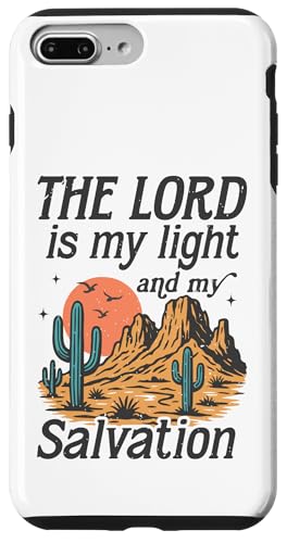 The Lord Is My Light and Salvation ? ���g�� �����̐M�� �X�}�z�P�[�X iPhone 7 Plus/8 Plus �p