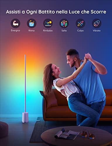 Govee Lyra Smart Corner Lampada da Terra LED