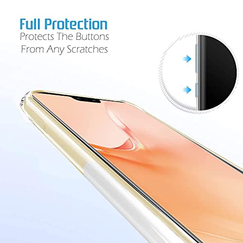 Image of TheGiftKart Best Camera Protection Back Cover Case for Vivo V23 Pro 5G | Ultra Clear Soft Case | Inbuilt Dust Plugs | Slim & Protective Back Case Cover for Vivo V23 Pro 5G (Silicone | Transparent)