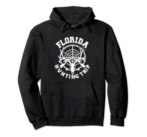 Florida Hunting Deer Hunter Pullover Hoodie
