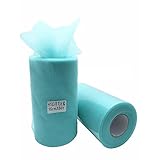 -  Rollo de tul supersuave, 15,24 cm x 45,72 m, para tutú, falda, vestido para fiesta de bebé, decoración de boda, artesanía, costura, envolturas, fiesta
