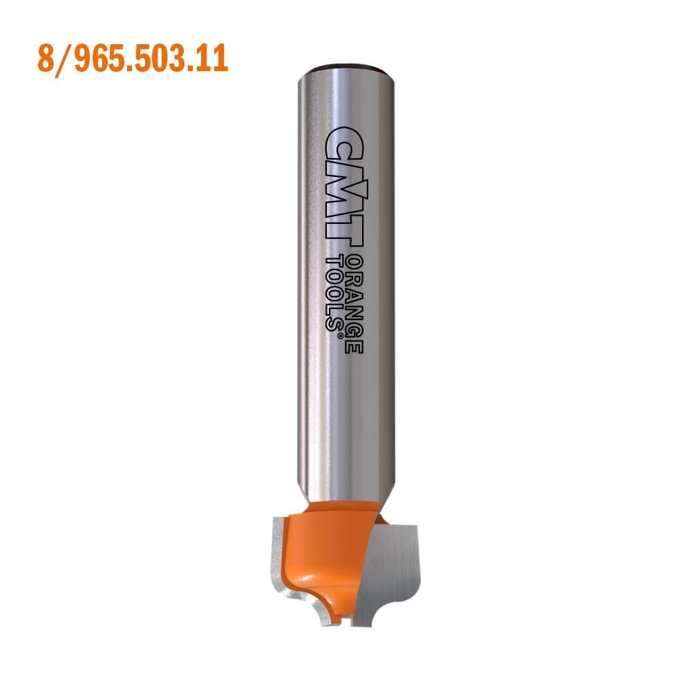 CMT 965.402.11 Fresa Profilata a Raggio Concavo in Hw, Grigio/Arancio