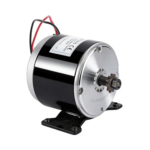 BreezyBloom Small Brushed Permanent Magnet Electric Motor for Scooter Drive