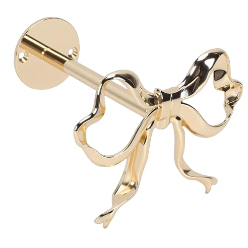 Smandy Alzapaños de Cortina con Lazo, Soportes de Cortina Decorativos Modernos y Elegantes Montados en la Pared para Sala de Estar y Dormitorio (2PCS)