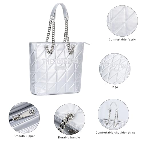 Image of Chinllo Tote Bag for Women, Medium Top Handle Handbags Purse