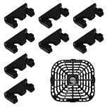 8 PCS Silicone Air Fryer Rubber Feet Anti-slip Protective Bumpers Durable Replacement Parts for Instant Vortex Plus Air Fryers Kitchen Gadgets