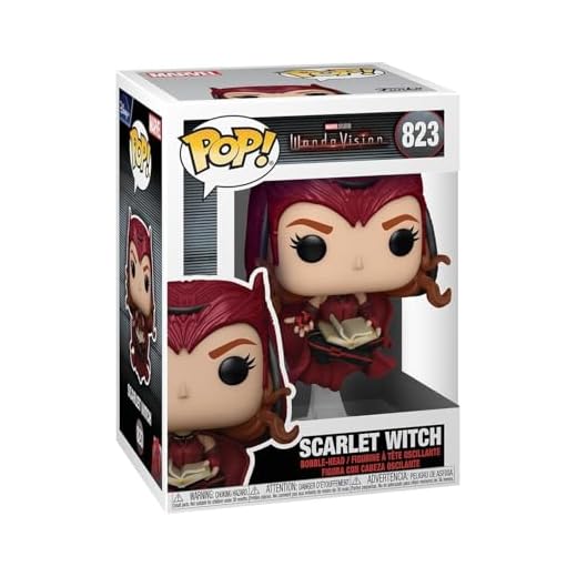 Funko POP! Marvel: WandaVision – Scarlet Witch - Figuras Miniaturas Coleccionables Para Exhibición - Idea De Regalo - Mercancía Oficial - Juguetes Para Niños Y Adultos - Fans De TV