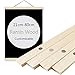 Modern Wooden Painting Frame Magnetic Wood Photo Frame DIY Wall Hanger for Canvas Printing Poster Home Decor Wall Art Many Sizes