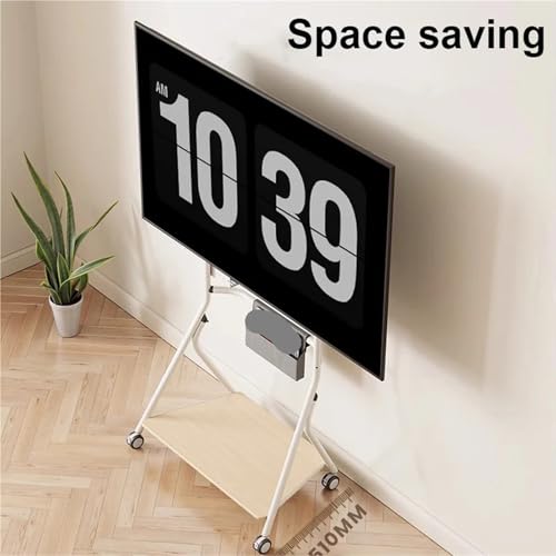 Soporte móvil para TV con ruedas ajustable 32-55 pulg. miniatura 5