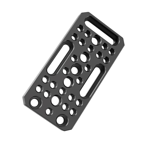 Placa base de queso para cámara: soluciona el montaje en rieles