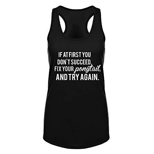 FANNOO Workout Tank Tops for Women-Womens Motivational Saying Fitness Gym Racerback Sleeveless Shirts Black