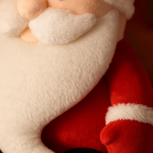 Image of Santa Claus Soft Toy 30cm | Plush Santa Claus Soft Toy | Stuffed Santa Clause | Perfect for Holiday Decor and Christmas Gifting (30cm)