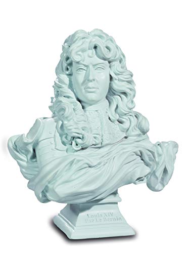 Katerina Prestigre - Reproducción de busto de Louis XIV, color blanco, 12,5/8/5 cm Cover