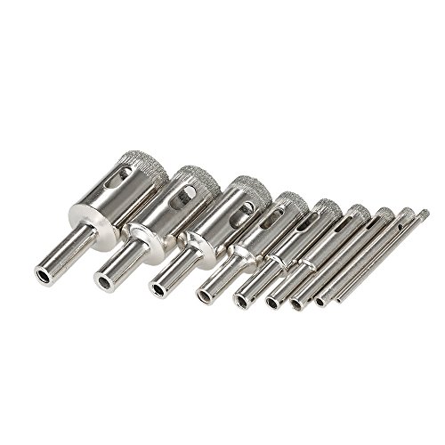 Kit de brocas de diamante para vidrio y cerámica, 14 piezas miniatura 7