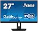 Produktbild iiyama Prolite XUB2792UHSU-B5 68,45cm 27" IPS LED Monitor 4K UHD DVI HDMI DP USB3.0 Slim-Line Höhenverstellung Pivot schwarz