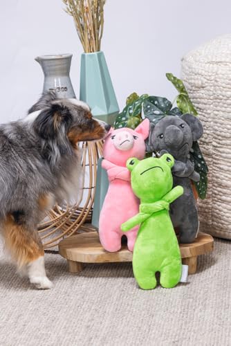 Beeztees Grumpy Knor - Hundespielzeug - Plüsch - Rosa - 31x11,5x8,5 cm