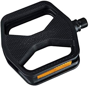 LOOK GEO CITY Platform Bike Pedal / Urban, Commuter, Recreational / Lightweight Polycarbonate Pedal Body, Non-Slip Surface/ Black / Pair of Pedals