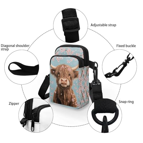 Image of Xpyiqun Small Crossbody Bag Women Phone Purses Sling Shoulder Handbag Cross Body Pouch Wallet Bags