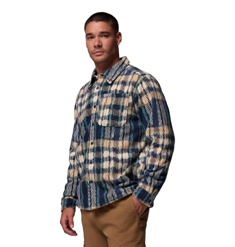 Image of Columbia Mens Steens Mountain Printed Shirt Jacket Ii