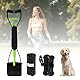 Bvtpoyy Hundekotschaufeln, 70cm Hundekotschaufel,Pooper Scooter, Hund Poop Picker, Langfaltbare Griffe mit hoher Stärkematerialien