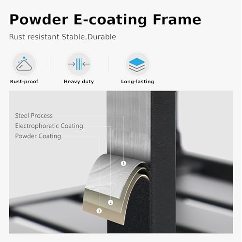 PHI-VILLA-37-Metal-Steel-Slat-Patio-Dining-Table-Square-Backyard-Bistro-Table-Outdoor-Furniture-Garden-Table-157-Umbrella-Hole-Black PHI VILLA 37 Metal Steel Slat Patio Dining Table Square Backyard Bistro Table Outdoor Furniture Garden Table 157 Umbrella Hole Black