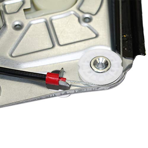 Front Right Passenger Power Window Lift Regulator Replacement Compatible With Bmw 2001-2003 525I & 1997-2000 528I & 2001-2003 530I & 1997-2003 540I & 00-03 M5 Base #TOP5