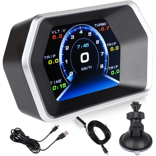OBD2 GPS Dual-System HUD