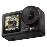 DJI Osmo Action 5 Pro Essential Combo, Action Camera With 1/1.3″ Sensor, 4K/120fps Waterproof Camera, Subject Tracking, Stabilization, Dual OLED Touchscreens, Ideal for Sports, Vlog