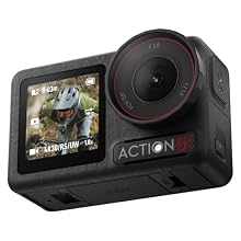 [Capture Urban Nightscapes:] DJI Osmo Action 5 Pro 4K action camera features a new 1/1.3″ sensor for stunning low-light performance. Great for nighttime biking adventures in dark environments. [Enhanced Subject Tracking]: This 4K camera adopts a 4nm ...