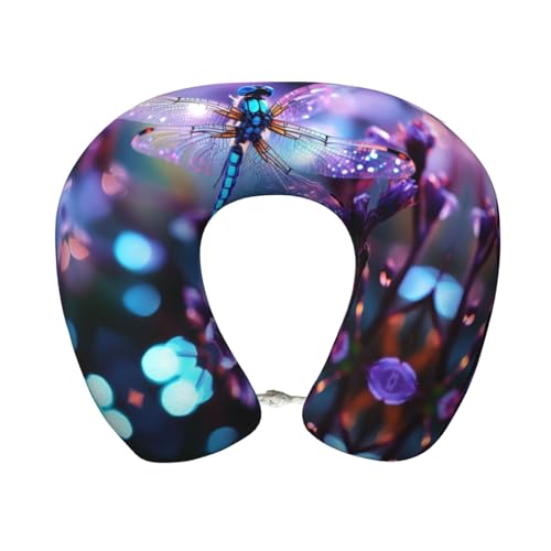 Almohada cuello U espuma viscoelástica 25 cm x 30 cm miniatura 1