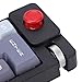 Zyyini 12 Keys Wired Mechanical Number Pad, RGB 12 Backlight Fully Programmable Macro OSU Keypad with Joystick Roller Type C Hot Swappable Work/Gaming Mode for PC Laptop Game (Black)