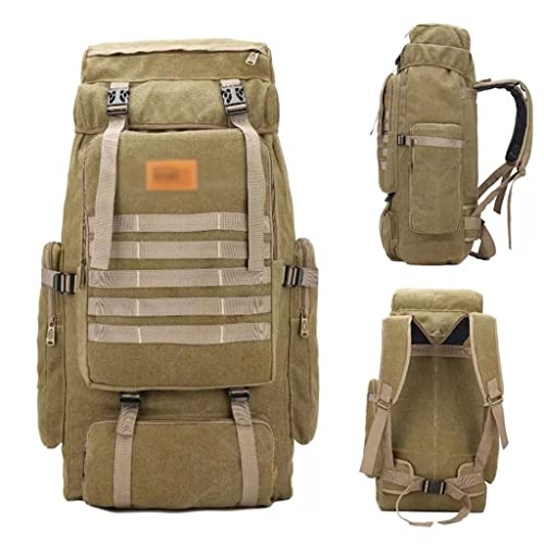 Sac à dos multi-compartiments 80L grand volume trekking et alpinisme