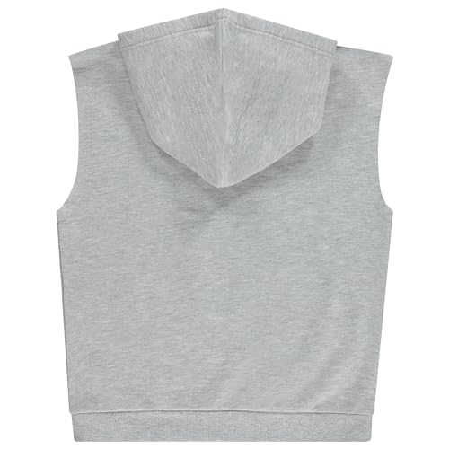 Image of Pokemon Boys Pikachu Fleece Hooded Muscle Tank and Sweat Shorts Set 4-20