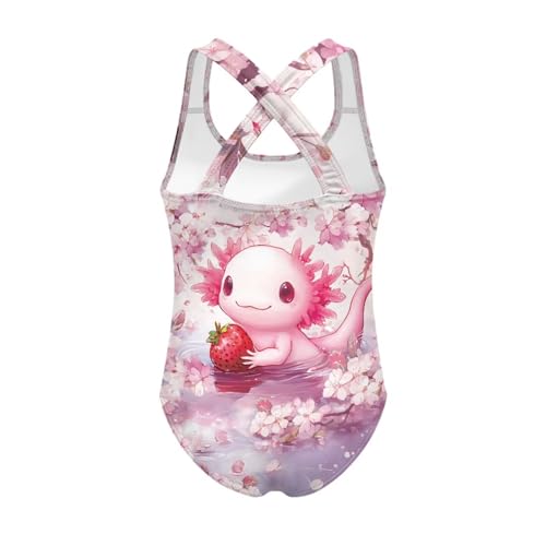 Image of Girls One-Piece Swimsuit for Swimming Lessons Beach Volleyball Pool Party Outdoor Training Quick Dry