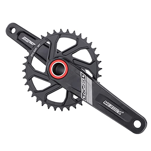 Meroca Mountain Bike Crank Hollow One-Piece Crankset Cnc Gxp Direct Mount Crankset 38T Suitable For 9/10/11/12 Speed #TOP6