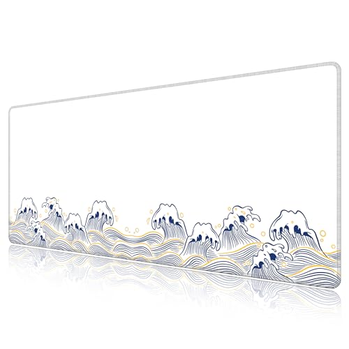 Tapis de souris large 140x60 cm LL-COEUR avec base antidérapante