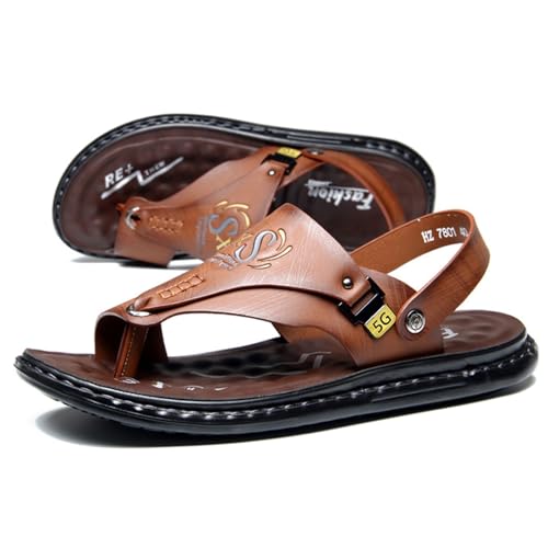 Summer Men Outdoor Orthopedic Bunion Corrector Sandals,Stylish Hallux Valgu Slippers For Arch Support,Open Toe Plantar Fasciitis Flip Flops2