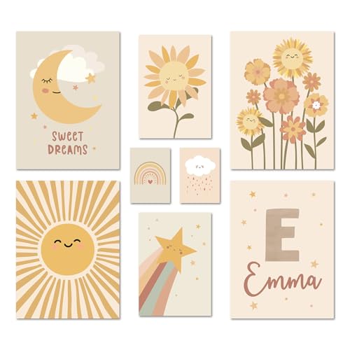 ARTFAVES® Poster Set - Happy Kids Nature - mehrteilige Wanddeko...