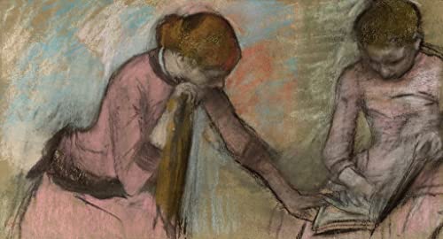Tableau Jeunes filles d'Edgar Degas pour une déco de chambre vintage et élégante