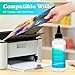 GREENARK Printhead Cleaning Kit Solution Inkjet Printer Head Cleaning Kit for All Inkjet Printers Epson, Canon, HP, Liquid Printer Head Cleaning Set Solution Inkjet Printer Head Cleaner (100ML)