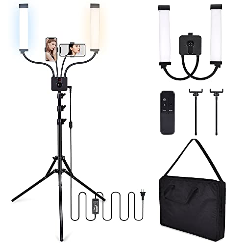 Lash Lamp For Eyelash Extensions, Topdirect 5800Lm Esthetician Light For Lash Extensions With Tripod Stand And Phone Holder, Lash Light For Makeup, Tattoo, Photography, Selfie, Video Record, Filming #TOP5