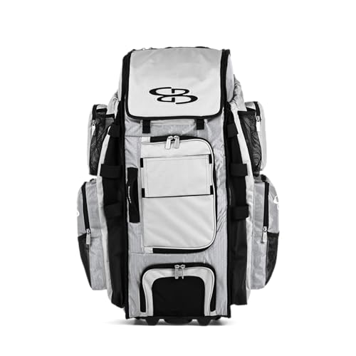 Boombah Rolling Superpack XL Solid White/White