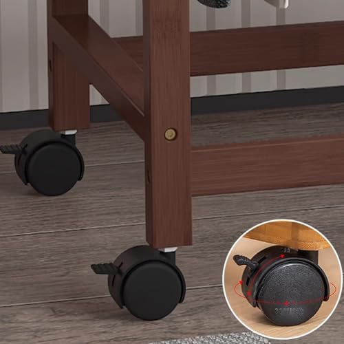 Porte-pantalons gain de place pour optimiser les petits placards au sol - 2