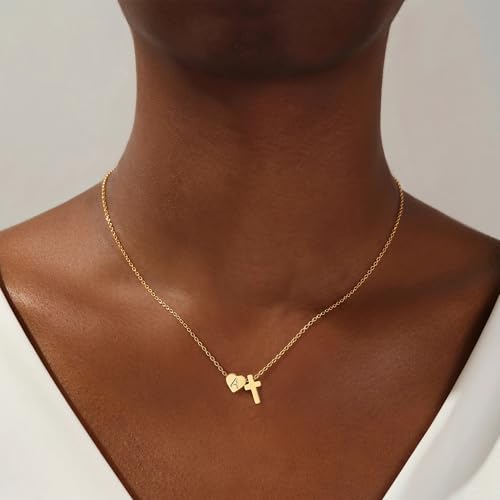 Ritach Cross Initial Necklaces - image 2