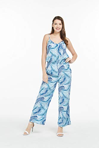 Image of Hawaii Hangover Family Matching Hawaiian Clothes, Simply Blue Leaves | Family matching Hawaiian outfits, Simply Blue Leaves, lightweight rayon, machine washable, tropical leaf print, luaus