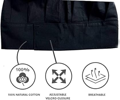 Ensemble Tablier Et Toque De Chef Brodés Personnalisés - France