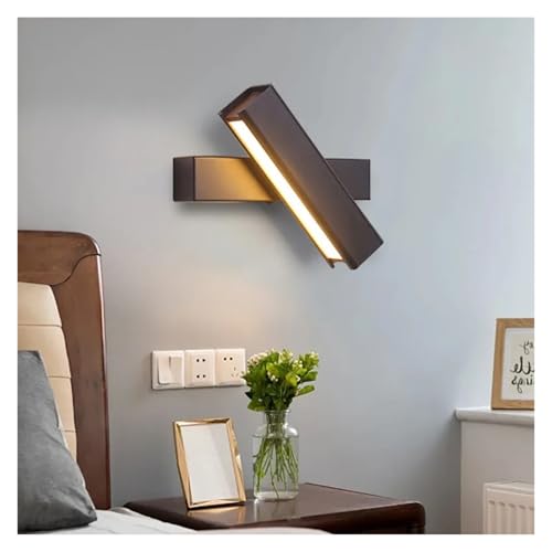 Lámpara de Pared LED Moderna giratoria de 350° para Dormitorio, Sala de Estar, iluminación Interior.