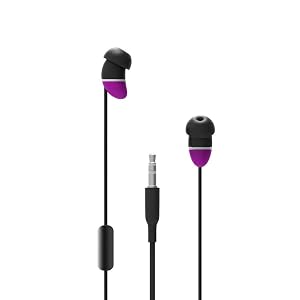 Allocacoc EarBeans Bass 3 5mm Aux Wired in-Ear Earphones 1 Gram no Weight Feeling 4ft Cable Stereo Effect