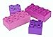 Strictly Briks Building Blocks - Compatible with Lego Duplo - 108-Piece Set, Pink, Magenta, Lavender & Purple - Big Bricks for Toddlers & Kids Age 3+ - Jumbo Toy Building Set & Toddler Gift