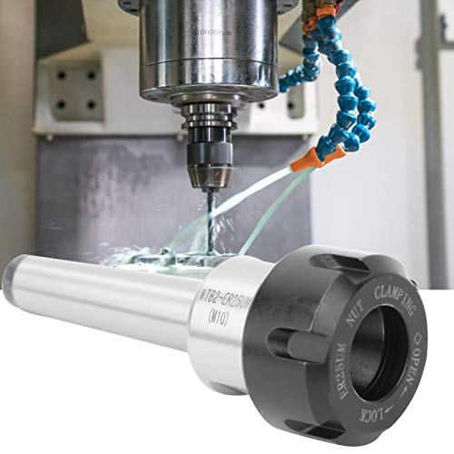 Foto von Marhynchus Spannzangenfutter, handhaben Fräswerkzeughalter ER25 Morsekegel Shankk Spannzangenfutter CNC-Fräswerkzeughalter M10 Gewinde MT2 Verbindungsstange